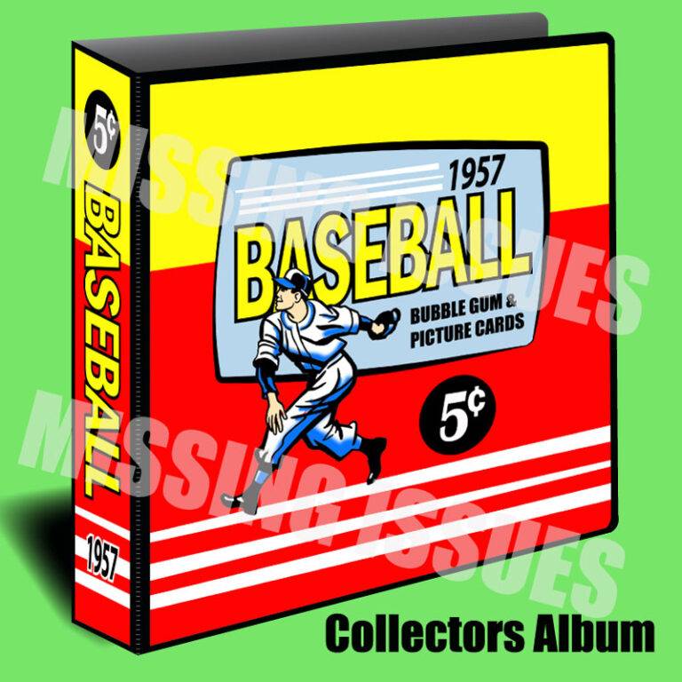 1957ToppsBaseballCardAlbumBinder Baseball Card Binders