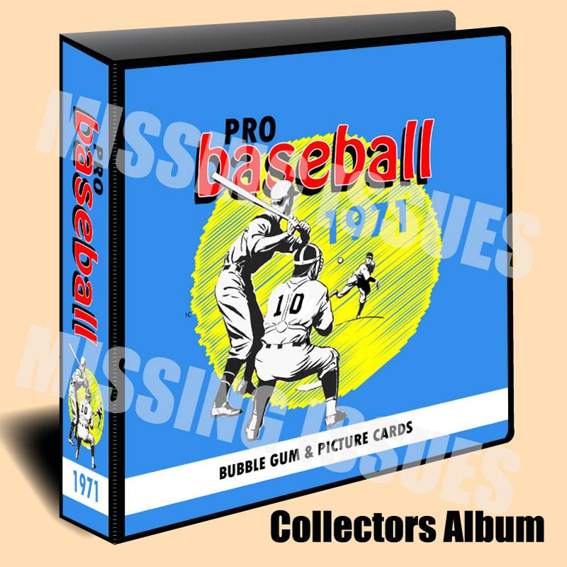 1971ToppsBaseballCardBinder Baseball Card Binders