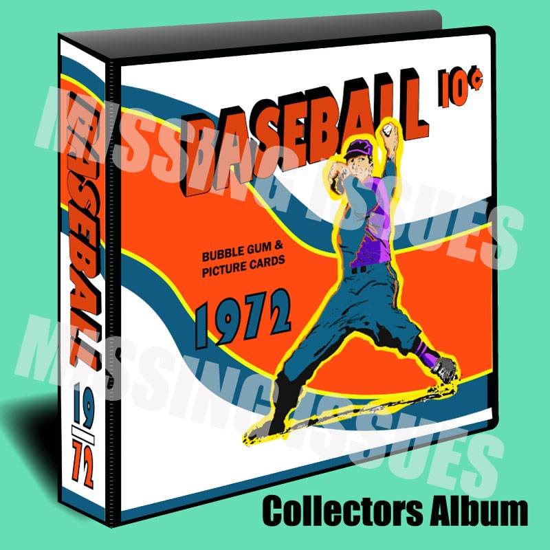 1972ToppsBaseballCardBinder Baseball Card Binders