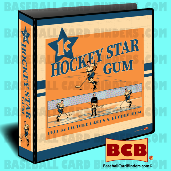 1933-34-O-Pee-Chee-Style-Hockey-Card-Album-Binder