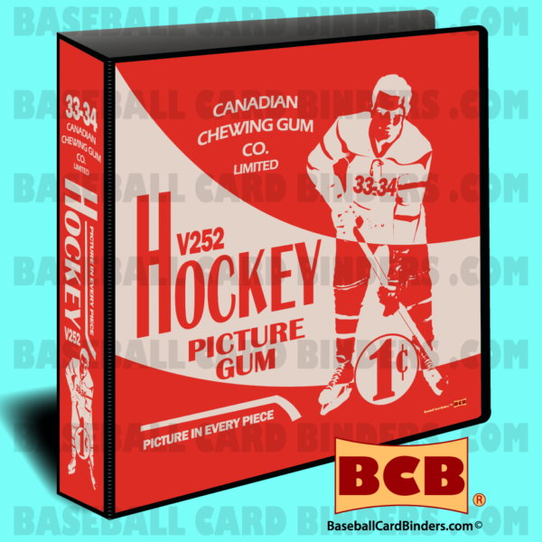 1933-34-V252-Canadian-Chewing-Gum-Hockey-Card-Album---Binder