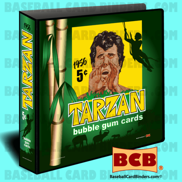 1956-Philadelphia-Style-Tarzan-Trading-Card-Presentation-Album-Binder