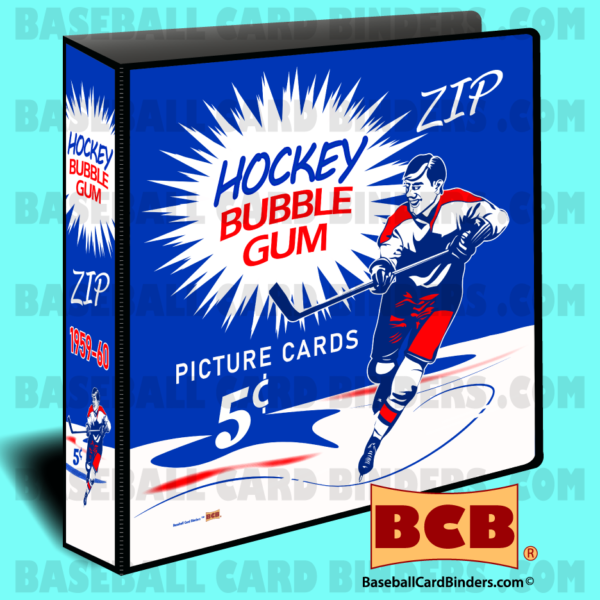 1959-60-Parkhurst-Style-Hockey-Card-Album---Binder