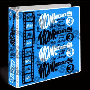 Topps-Style-The-Monkees-Blue-Collectors-Album-Binder