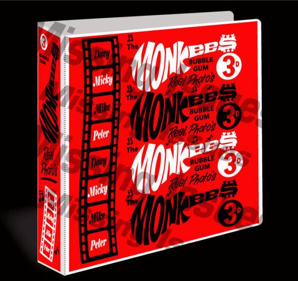 Topps-Style-The-Monkees-Red-Collectors-Album-Binder