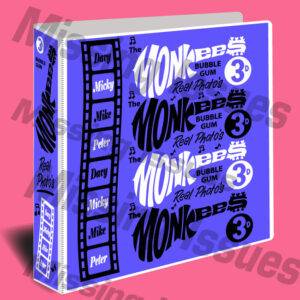 Topps-Style-The-Monkees-Purple-Collectors-Album-Binder
