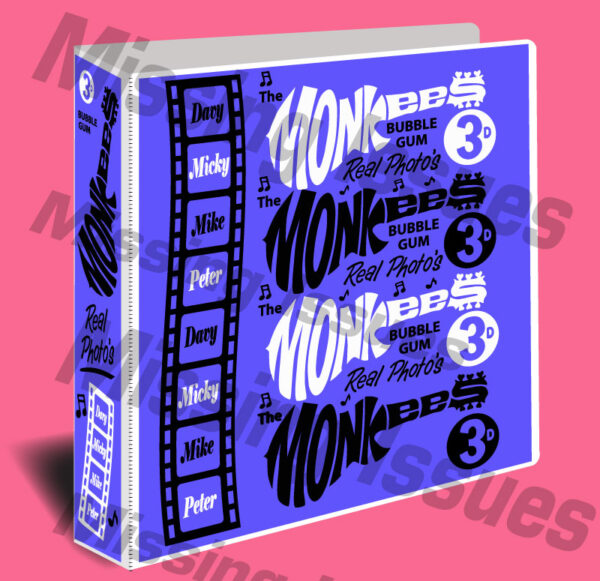 Topps-Style-The-Monkees-Purple-Collectors-Album-Binder