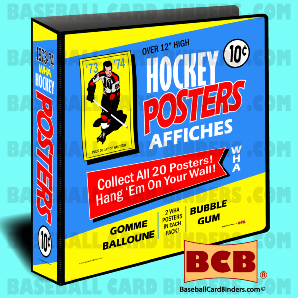 1973-74-OPC-Hockey-Posters-Collectors-Album-Binder