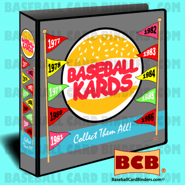 1977-86-Burger-King-Style-Baseball-Card-Album-Binder