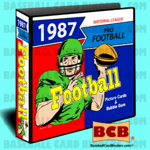 1987-Topps-Style-Football-Card-Album-Binder