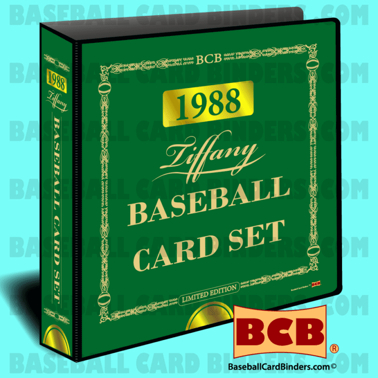 1988ToppsStyleTiffanyBaseballCardAlbumBinder Baseball Card Binders