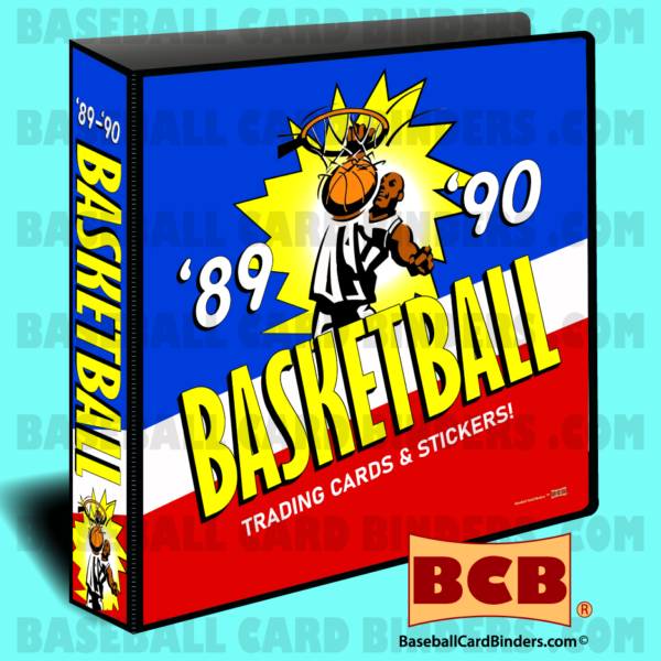 1989-90-Fleer-Style-Basketball-Album-Binder