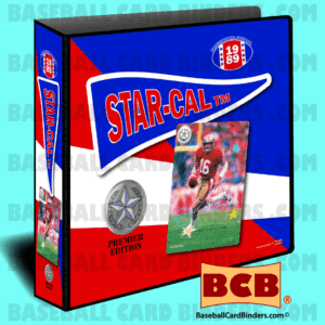 1989-Star-Cal-Football-Card-Collectors-Album-Binder