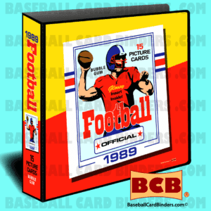 1989-Topps-Style-Football-Card-Album-Binder