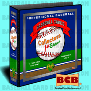 1989-UpperDeck-Style-Baseball-Card-Album-Binder