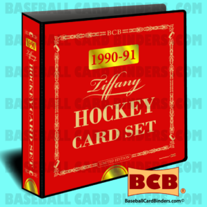 1990-91-Topps-Style-Tiffany-Hockey-Card-Set-Album-Binder