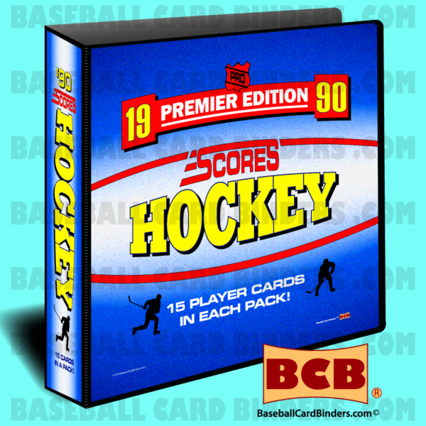 1990-Score-Style-Hockey-Card-Album-Binder