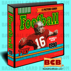 1990-Topps-Style-Football-Card-Album-Binder