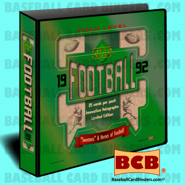 1992-Upper-Deck-Style-Football-Card-Album-Binder