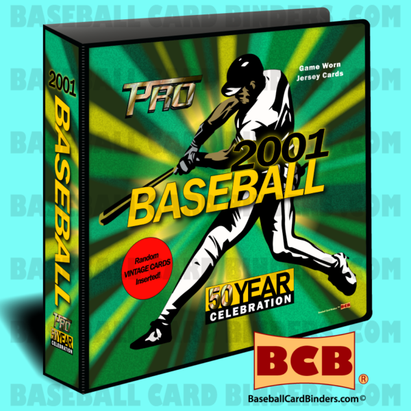2001-Topps-Style-Baseball-Card-Set-Album---Binder