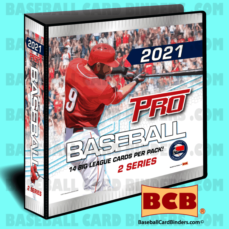 2021ToppsStyleBaseballCardAlbum—Binder Baseball Card Binders