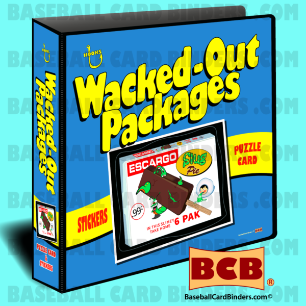 Topps-Style-Wacky-Packages-Trading-Card-Album-Binder