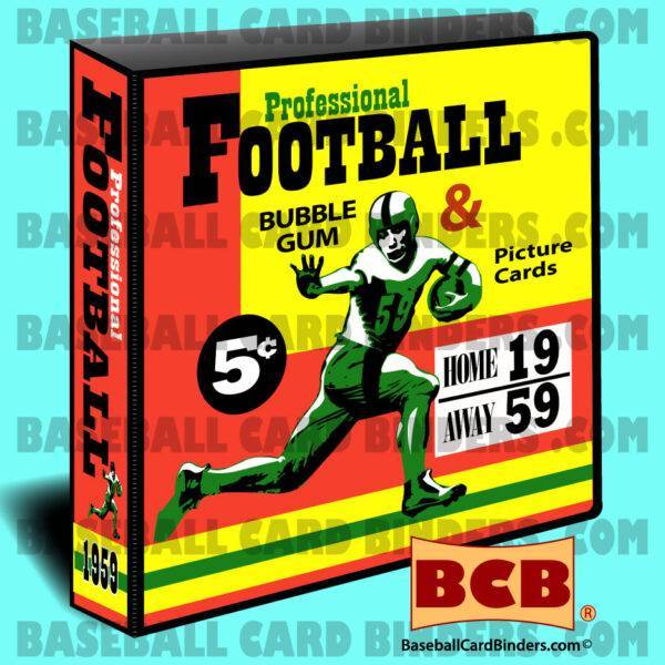 1959-Topps-Style-Football-Card-Album-Binder