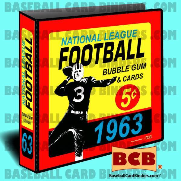 1963-Topps-Style-Football-Card-Album-Binder