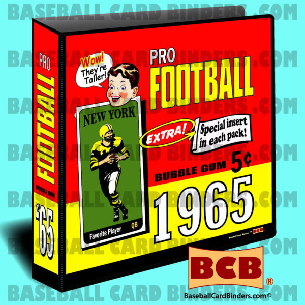 1965-Topps-Style-Football-Card-Album-Binder