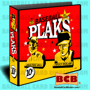 1968-Topps-Style-Baseball-PLAKS-Collectors-Album-Binder