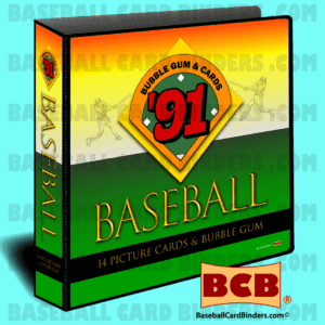 1991-Bowman-Style-Baseball-Card-Album-Binder