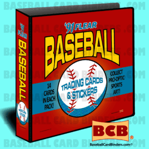 1991-Fleer-Style-Baseball-Card-Album-Binder