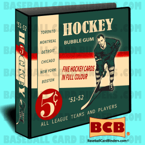 1951-52-Parkhurst-Style-Hockey-Card-Album-Binder